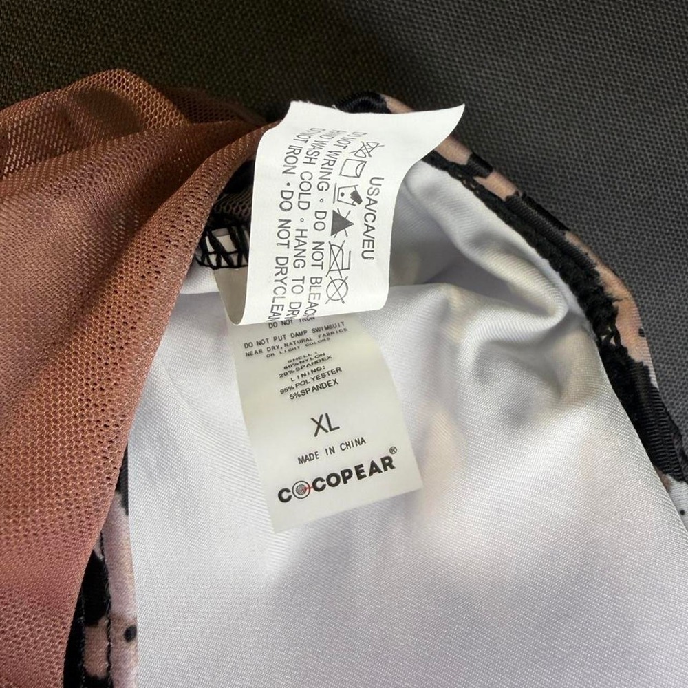 Cocopear women's swim dress NWT Size XL #swim #animalprint 0084 - Picture 4 of 4